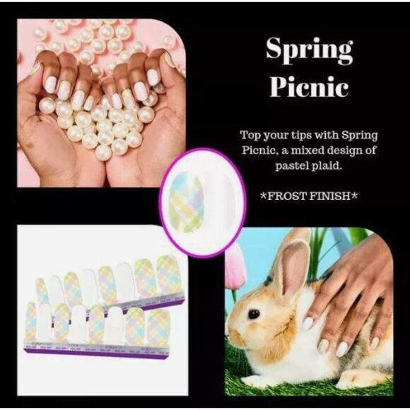 Color Street |‎ Spring Picnic | Nail Polish Stripes | NWT | V018 - Picture 1 of 3